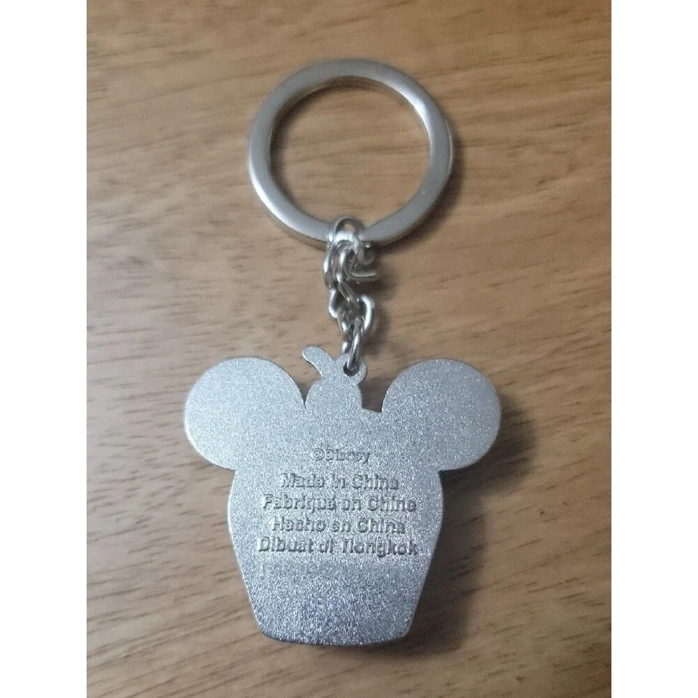Disney Pink & Brown Cupcake Mouse Keychain